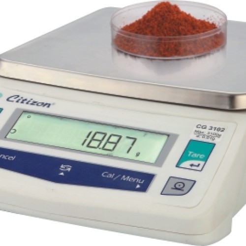 Precision balance lcd display